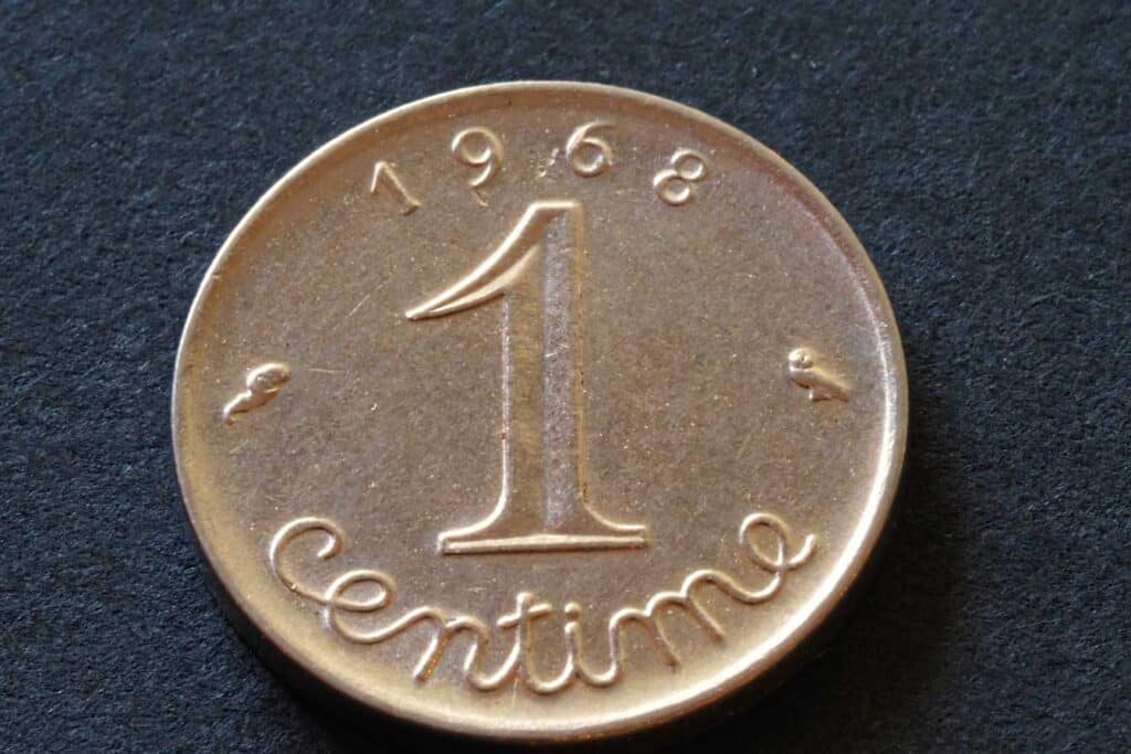 piece 20 centimes rare 1