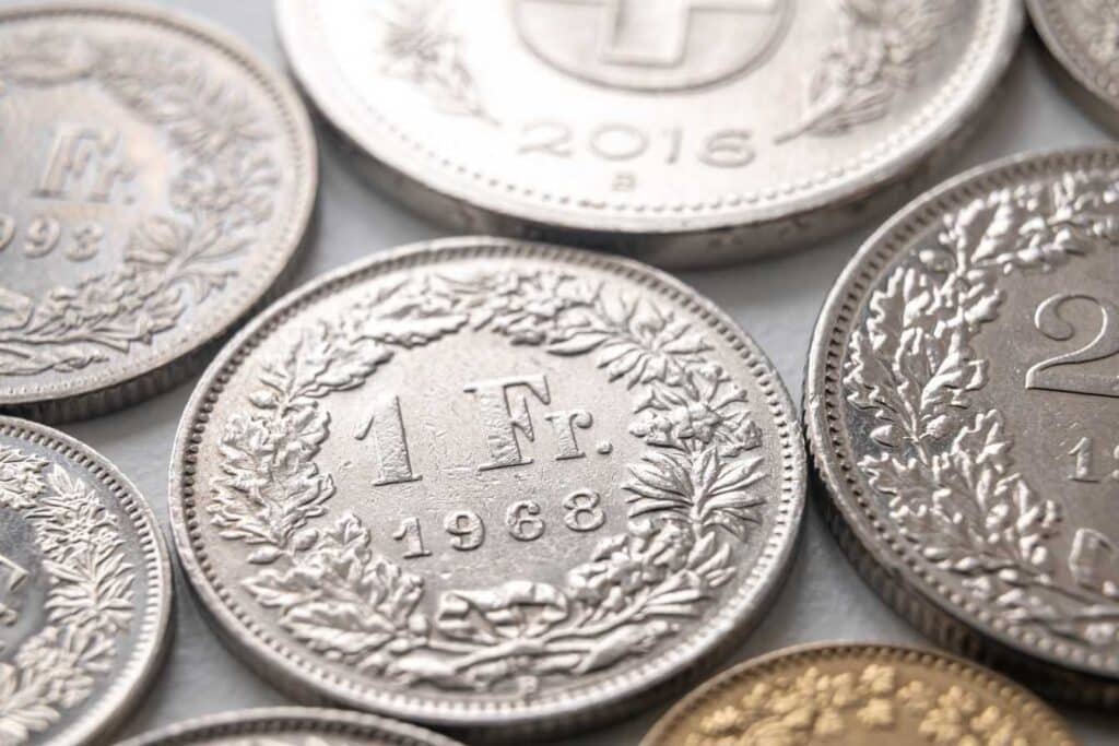 valeur pieces francs 1